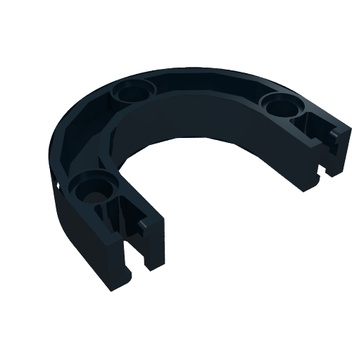Part 32205 - Znap Beam 1/2 Circle Radius 2L - De BrickPlaats