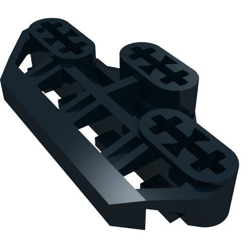 Part 32307 - Technic, Axle Connector Block 3 x 6 with 6 Holes - De BrickPlaats