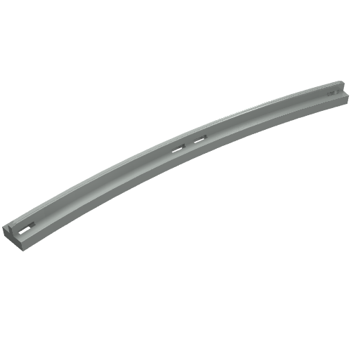 Part 3230b - Train, Track Slotted Rail Curved Inside - De BrickPlaats