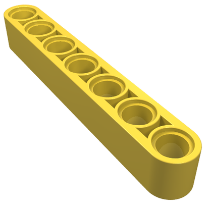 Part 32524 - Technic, Liftarm Thick 1 x 7 - De BrickPlaats
