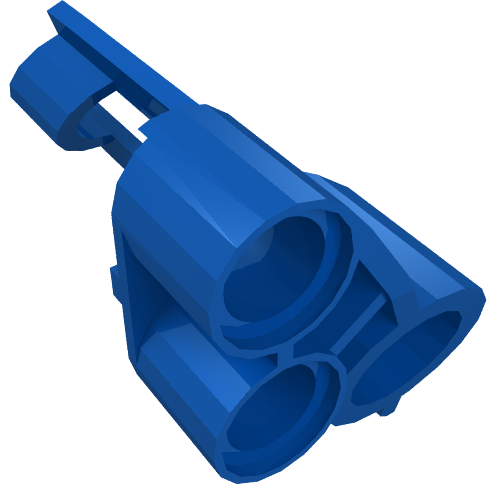 Part 32528 - Technic, Panel Fairing # 6 Small Short, Large Hole, Side B - De BrickPlaats