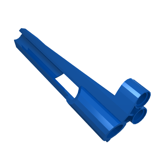 Part 32534 - Technic, Panel Fairing # 7 Small Long, Large Hole, Side A - De BrickPlaats