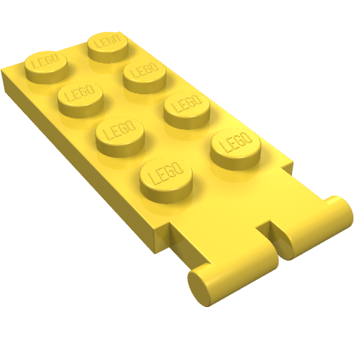 Part 3315 - Hinge Plate 2 x 4 - Male (Digger Bucket Holder) - De BrickPlaats