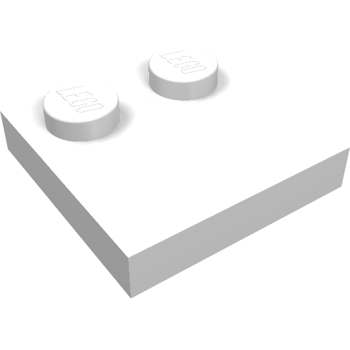 Part 33909 - Tile, Modified 2 x 2 with Studs on Edge - De BrickPlaats