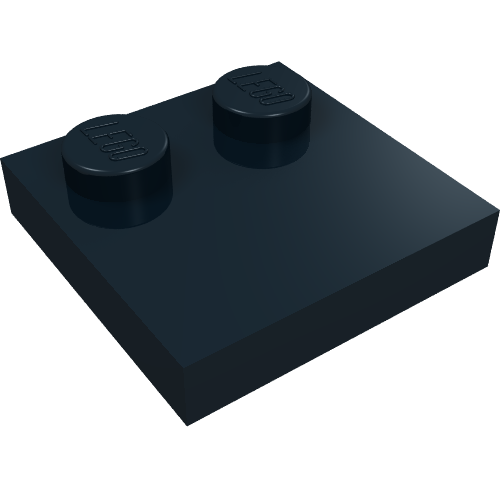 Part 33909 - Tile, Modified 2 x 2 with Studs on Edge - De BrickPlaats