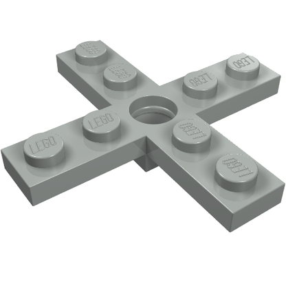 Part 3461 - Propeller 4 Blade 5 Diameter 5 x 5 with Center Hole for Rotor Holder - De BrickPlaats