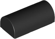 Part 3563 - Slope, Curved 1 x 2 x 2/3 Double - De BrickPlaats