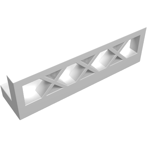 Part 3633 - Fence 1 x 4 x 1 Lattice - De BrickPlaats