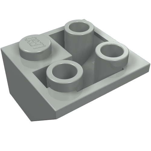 Part 3676 - Slope, Inverted 45 2 x 2 Double Convex - De BrickPlaats