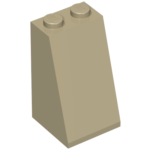 Part 3684c - Slope 75 2 x 2 x 3 - Solid Studs - De BrickPlaats
