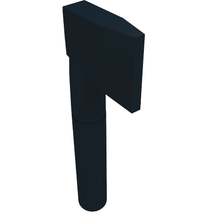 Part 3835 - Minifigure, Utensil Axe - De BrickPlaats