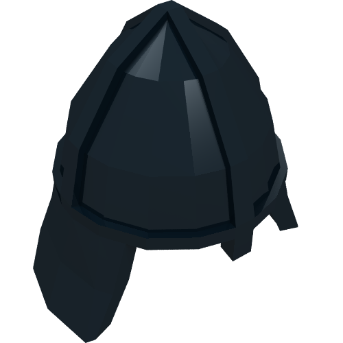 Part 3844 - Minifigure, Headgear Helmet Castle with Neck Protector - De BrickPlaats