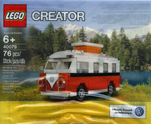 Set 40079 - Mini Volkswagen T1 Camper Van (VW Bus) polybag - De BrickPlaats