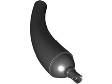 Part 40395c01 - Dinosaur Tail / Neck Base Section with Black Technic Pin - De BrickPlaats