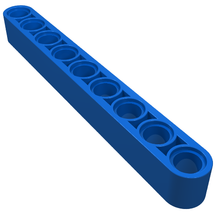 Part 40490 - Technic, Liftarm Thick 1 x 9 - De BrickPlaats