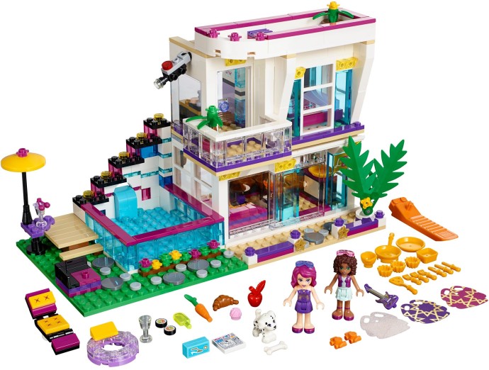 Set 41135 - Livi's Pop Star House - De BrickPlaats