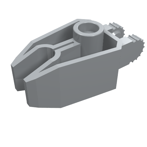 Part 41529 - Hinge 1 x 3 Locking with 2 Fingers and Claw End - De BrickPlaats
