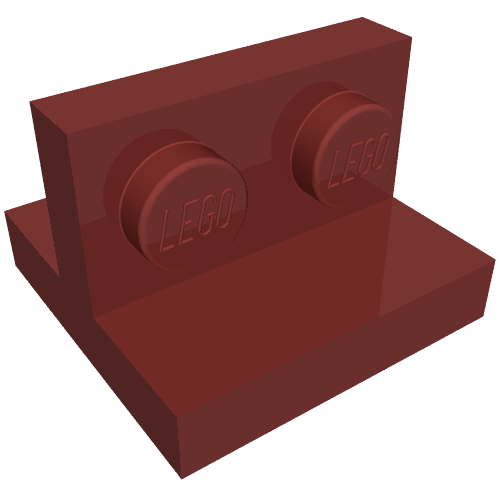 Part 41682 - Bracket 2 x 2 - 1 x 2 Centered - De BrickPlaats