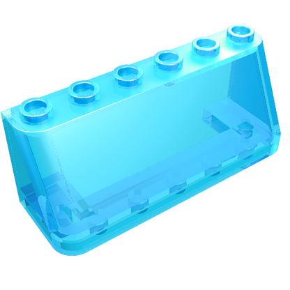 Part 4176 - Windscreen 2 x 6 x 2 - De BrickPlaats