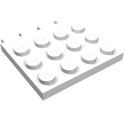 Part 4213 - Hinge Vehicle Roof 4 x 4 - De BrickPlaats