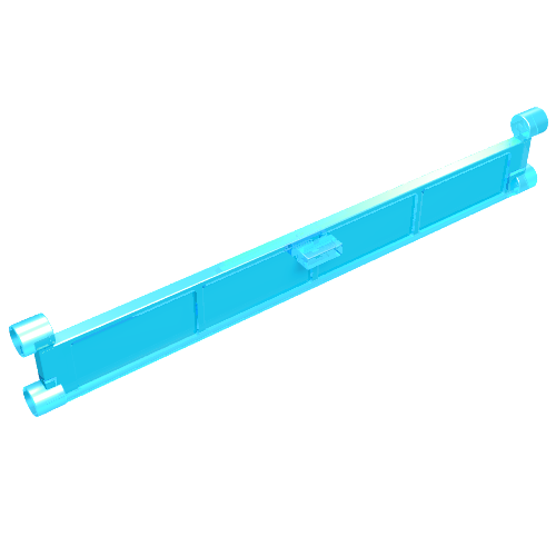 Part 4218 - Garage Roller Door Section without Handle - De BrickPlaats