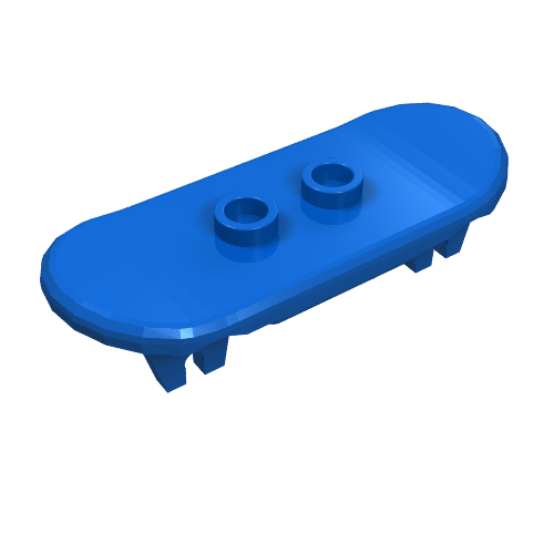 Part 42511 - Minifigure, Utensil Skateboard Deck - De BrickPlaats