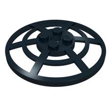 Part 4285a - Dish 6 x 6 Inverted (Radar) Webbed - Type 1 (underside attachable at any position) - De BrickPlaats