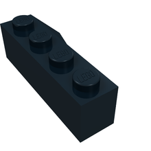 Part 43721 - Wedge 4 x 2 Sloped Left - De BrickPlaats