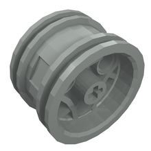 Part 44292 - Wheel 30.4mm D. x 20mm with 3 Pin Holes - De BrickPlaats