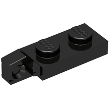 Part 44301b - Hinge Plate 1 x 2 Locking with 1 Finger on End without Bottom Groove - De BrickPlaats