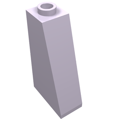 Part 4460b - Slope 75 2 x 1 x 3 - Hollow Stud - De BrickPlaats