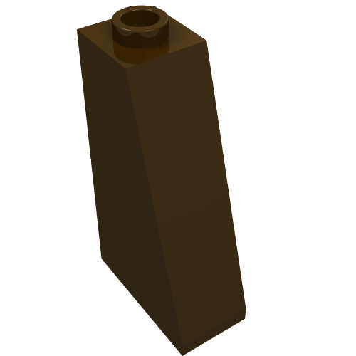 Part 4460b - Slope 75 2 x 1 x 3 - Hollow Stud - De BrickPlaats