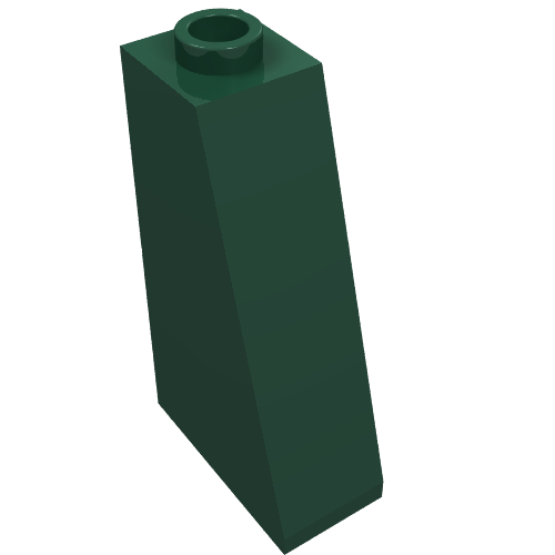 Part 4460b - Slope 75 2 x 1 x 3 - Hollow Stud - De BrickPlaats