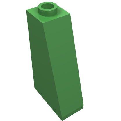 Part 4460b - Slope 75 2 x 1 x 3 - Hollow Stud - De BrickPlaats