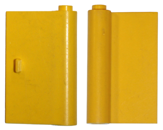 Part 446a - Door 1 x 3 x 4 Right with Thin Handle - De BrickPlaats