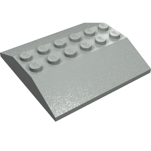 Part 4509 - Slope 33 6 x 6 Double (Train Roof) - De BrickPlaats