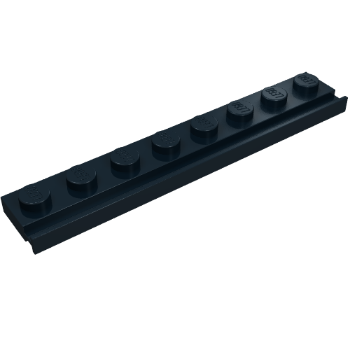 Part 4510 - Plate, Modified 1 x 8 with Door Rail - De BrickPlaats