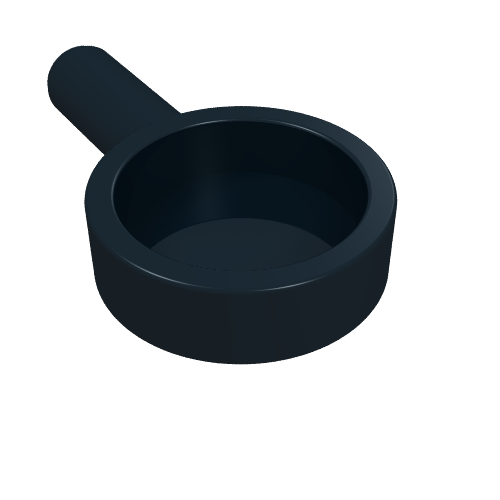 Part 4528 - Minifigure, Utensil Frying Pan - De BrickPlaats