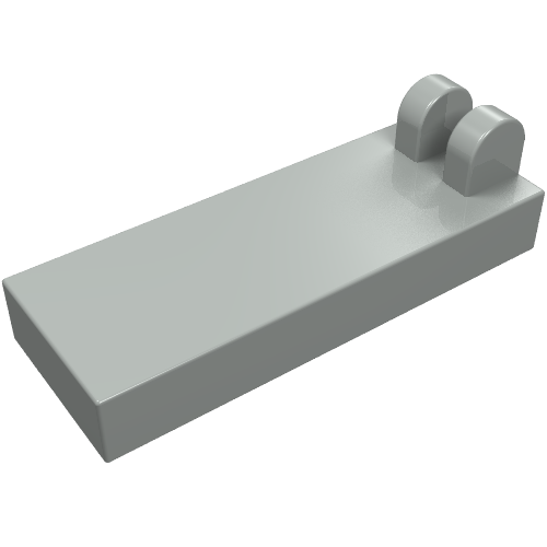 Part 4531 - Hinge Tile 1 x 2 1/2 with 2 Fingers on Top - De BrickPlaats