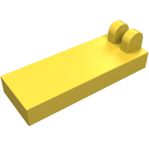 Part 4531 - Hinge Tile 1 x 2 1/2 with 2 Fingers on Top - De BrickPlaats