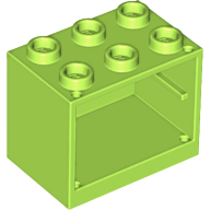Part 4532b - Container, Cupboard 2 x 3 x 2 - Hollow Studs - De BrickPlaats