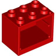 Part 4532b - Container, Cupboard 2 x 3 x 2 - Hollow Studs - De BrickPlaats