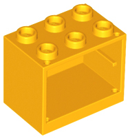 Part 4532b - Container, Cupboard 2 x 3 x 2 - Hollow Studs - De BrickPlaats