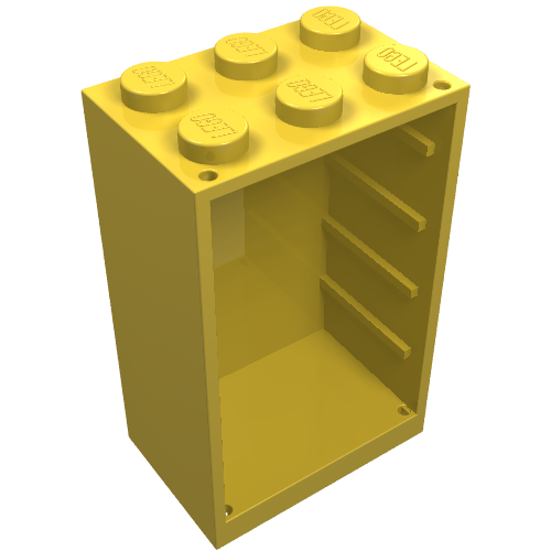 Part 4534 - Container, Cupboard 2 x 3 x 4 - De BrickPlaats