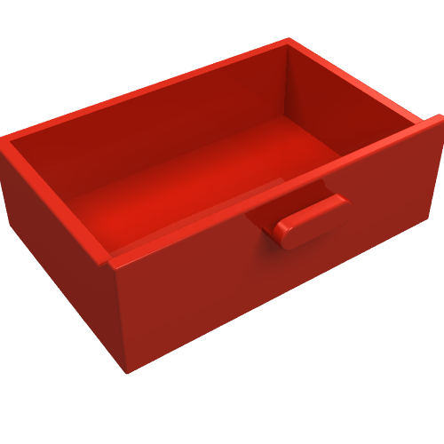 Part 4536 - Container, Cupboard 2 x 3 Drawer - De BrickPlaats