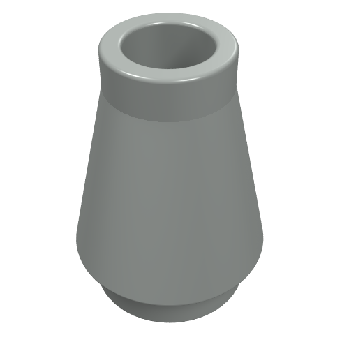 Part 4589 - Cone 1 x 1 - De BrickPlaats