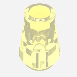 Part 4589 - Cone 1 x 1 - De BrickPlaats