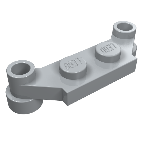 Part 4590 - Plate, Modified 1 x 4 Offset - De BrickPlaats