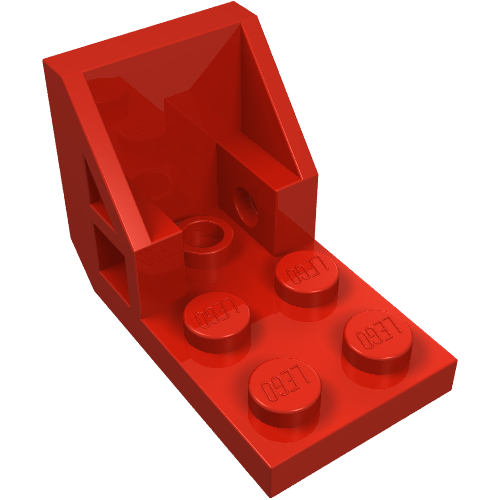 Part 4598 - Bracket 3 x 2 - 2 x 2 Inverted (Space Seat) - De BrickPlaats