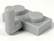Part 4623a - Plate, Modified 1 x 2 with Bar Arm Up (Horizontal Arm 6mm) - De BrickPlaats